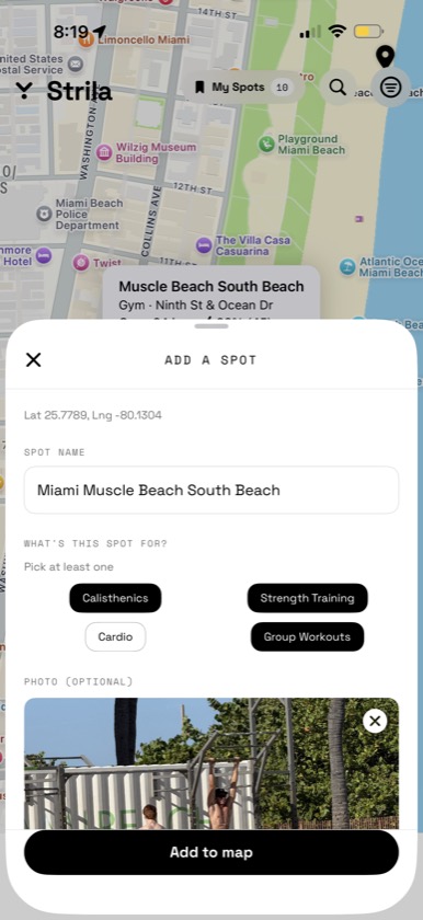 Add a spot